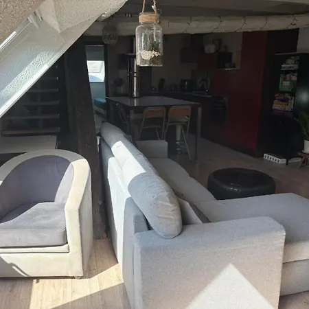 Apartmán Serenite Lumineuse, 3 Chambres, Climatisation Dans Le Salon Et Cuisine